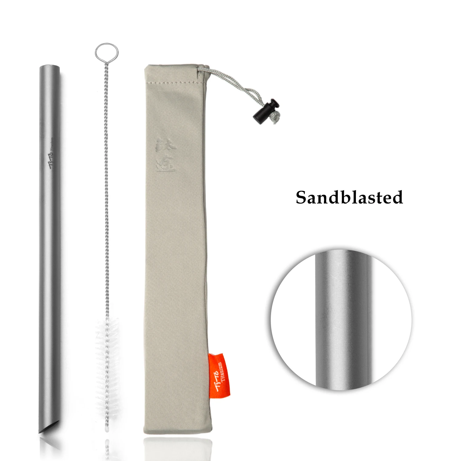 

Титановые трубочки для чая TiTo 12 мм