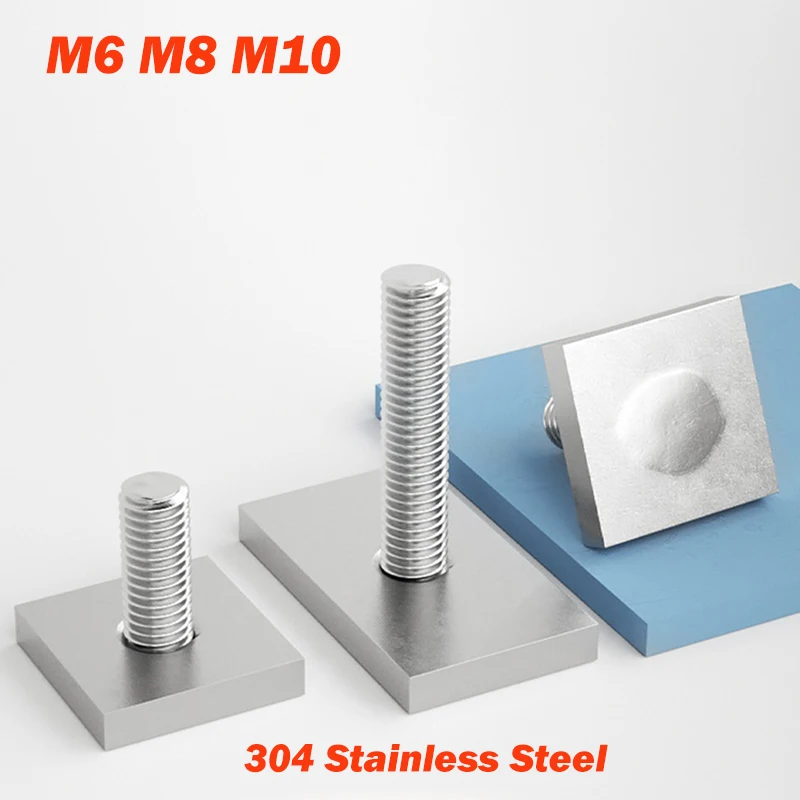 

2 шт. Т-образные болты из нержавеющей стали 304 M6 M8 M10