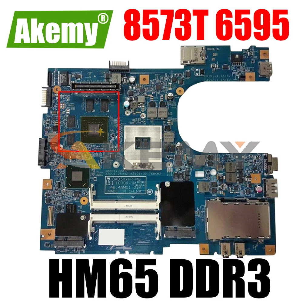 

AKEMY laptop motherboardFor Acer TravelMate 8573T 6595 48.4NM01.01M MBV4D01002 MB.V4D01.002 HM65 DDR3