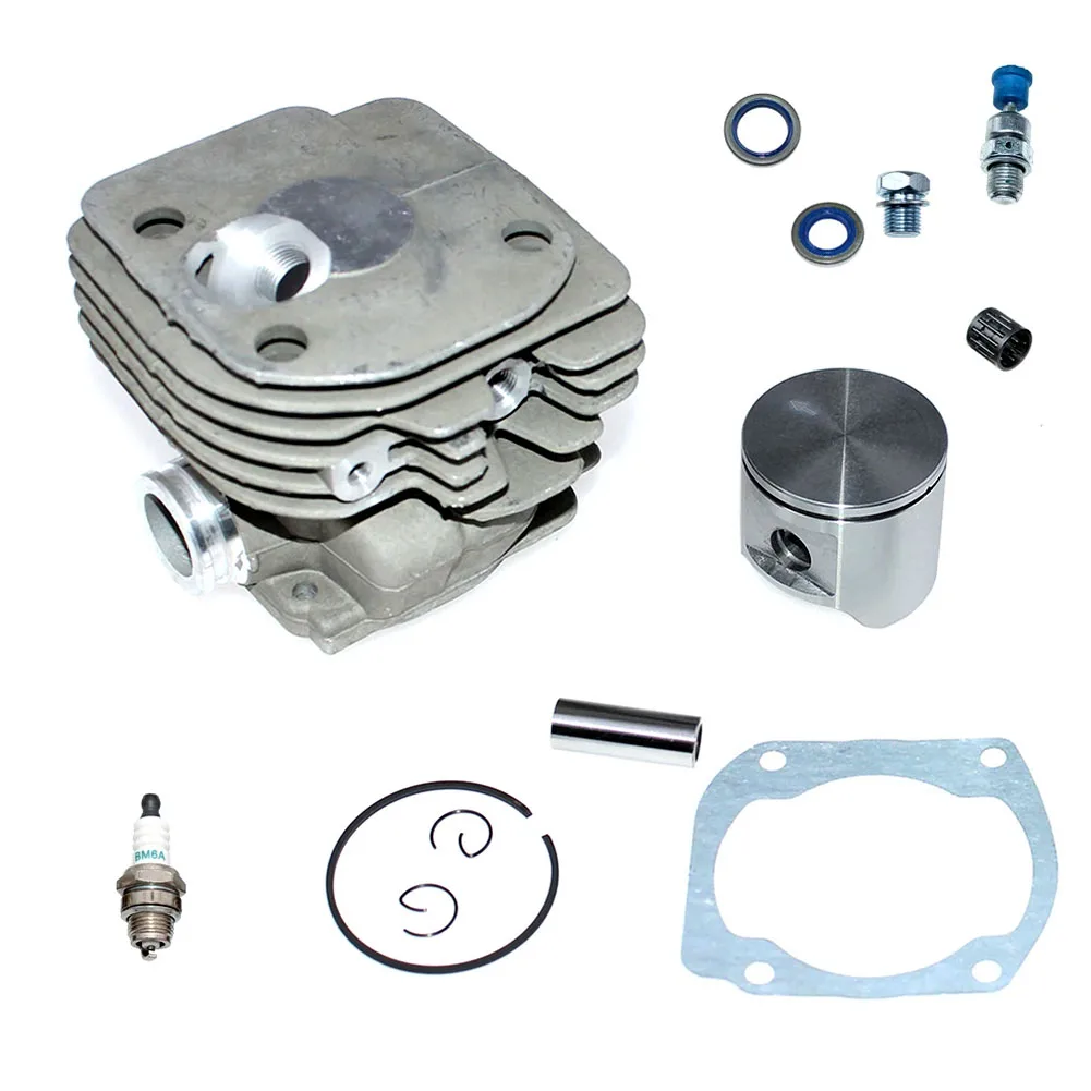 Комплект поршня цилиндра 50 мм подходит для Husqvarna 362 365 371 372 375 Jonsered 2063 2071 2163 2171 CS2163