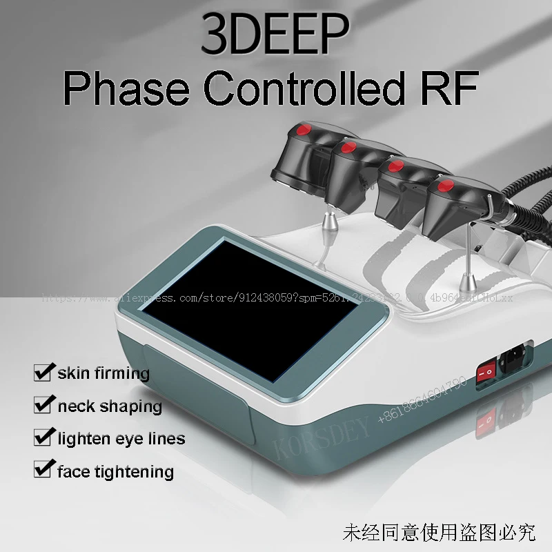 

Радиочастотный аппарат для подтяжки кожи, радиочастотный аппарат для подтяжки и удаления морщин с 3 глубокими фазами