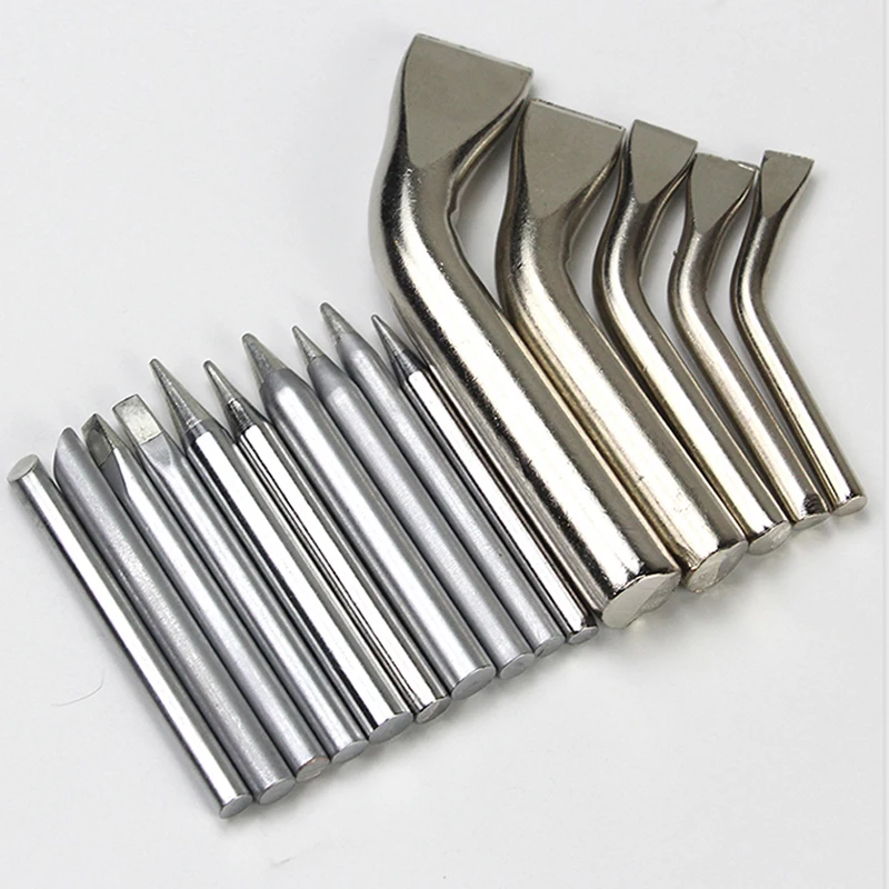 Высокомощный наконечник паяльника, наклонная головка в форме подковы, изогнутая плоская головка, внешняя сварочная головка с термосоплом 100W150W200W300W