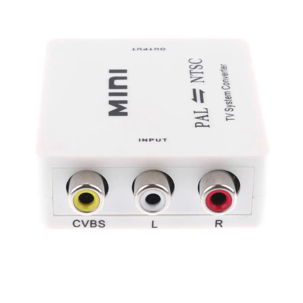 

micro hd PAL NTSC Mutual Conversion TV System Converter Adapter