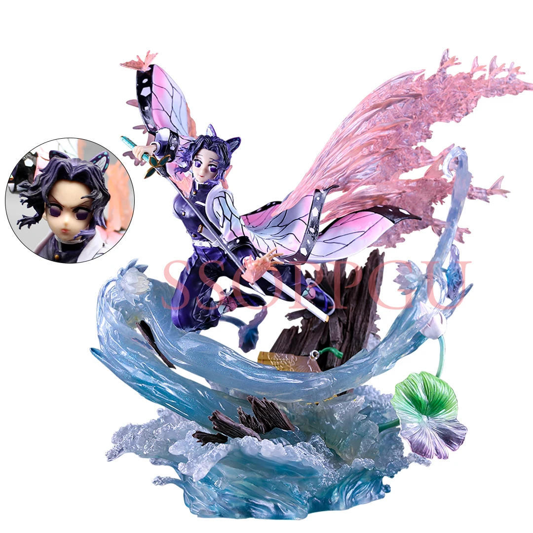 

Фигурка истребителя демонов GK Kochou Shinobu, статуя сказочной сцены, Аниме периферийные принадлежности, экшн-фигурка из ПВХ, коллекционные модели, игрушки, подарки для детей