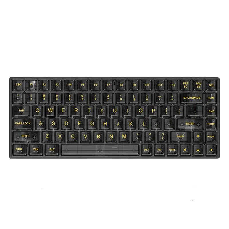 K840 Прозрачная механическая клавиатура с возможностью горячей замены
