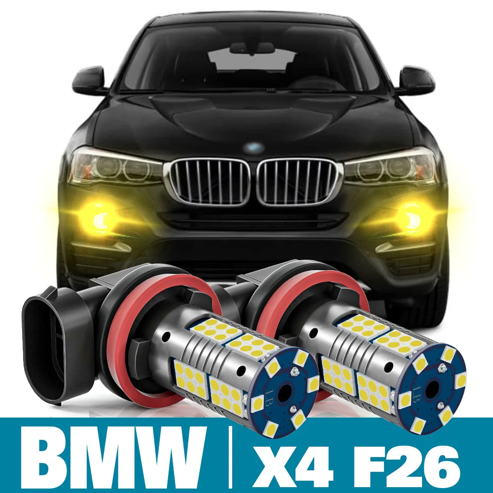 

2pcs LED Fog Light For BMW X4 F26 Accessories 2014 2015 2016 2017 2018