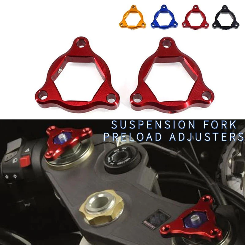 

Для GSXR1000 фонарь GSXR 1000 фонарь SV1000 SV1000S мотоцикл 14 мм CNC алюминиевая подвесная вилка регулирующие нагрузки