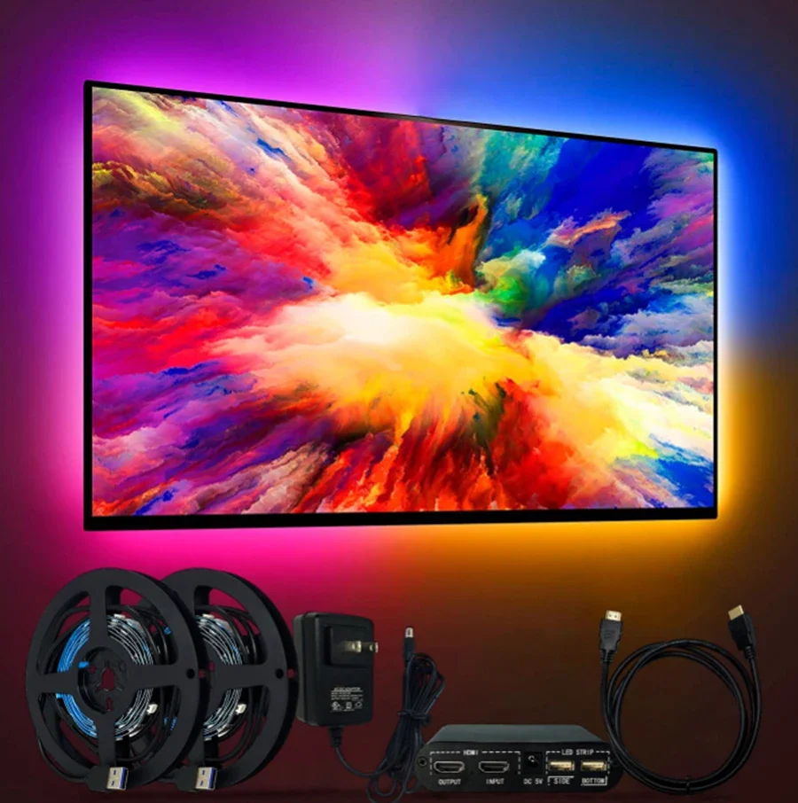 

Светодиодная лента WUPRO, яркое освещение для телевизора, проектор 4k, умная Светодиодная лента
