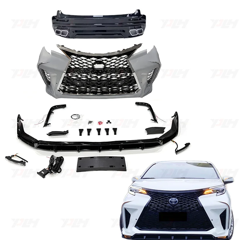 Для Totyota Sienna Old New Body Kit 2011-2020 2021-2022 Thunder 2 аксессуары для модернизации