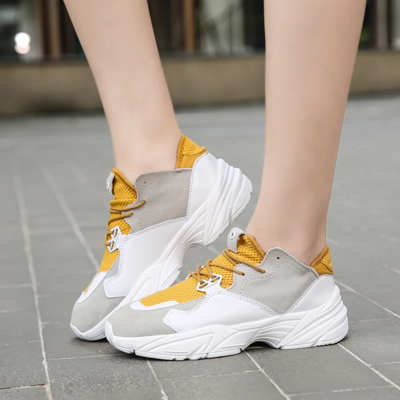 

2021 Women Spring/Autumn Platform Sneakers Breathable Comfortable Outdoor Shoes Fashion Shoes New WomanShoes
