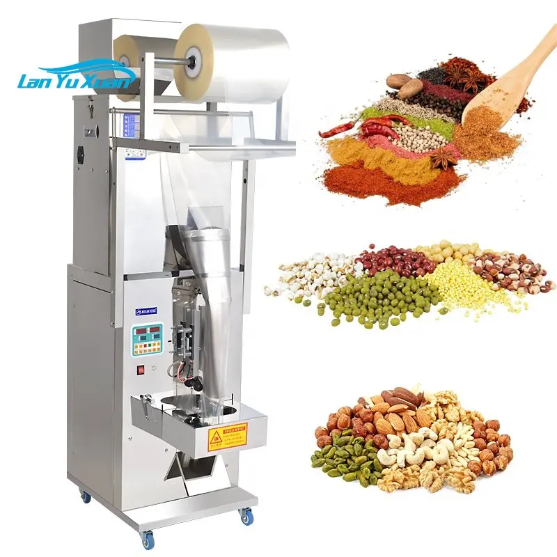 

10-500g Medium-sized Stainless Steel Automatic Granules Powder Sealing and Packaging Machine