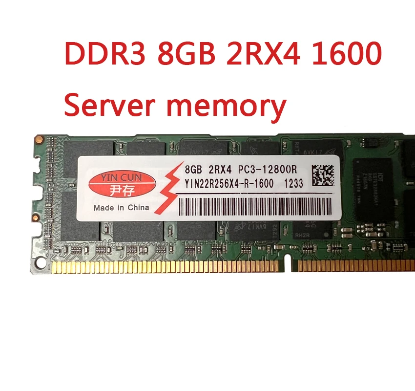 Серверная память DDR3 4 ГБ 8 ГБ 16 ГБ 32 ГБ, Серверная память REG ECC 1333 1600 1866 МГц PC3 ОЗУ с поддержкой x79 LGA материнская плата RDIMM/RLDIMM