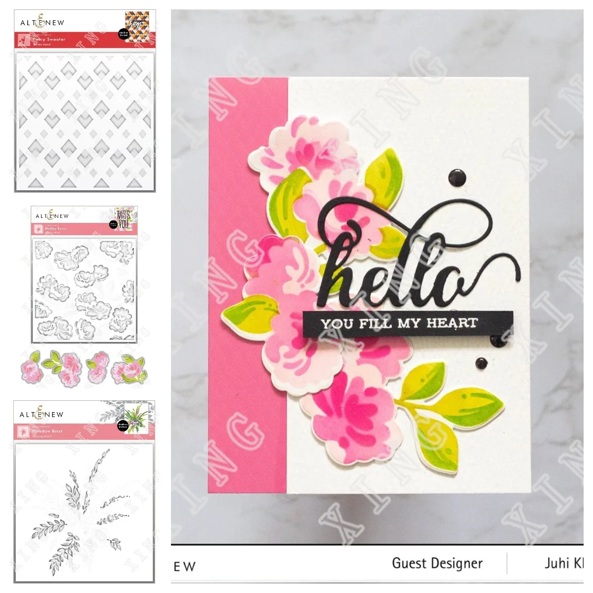 

Meadow Fancy Sweater Builder Layering Stencils Diy Craft Paper Scrapbooking Greeting Card Coloring Kids Fun Diy Drawing Molds