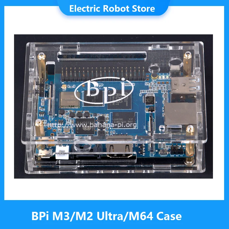 

Banana Pi M3/M2 Ultra/M64 Acrylic/Clear Case