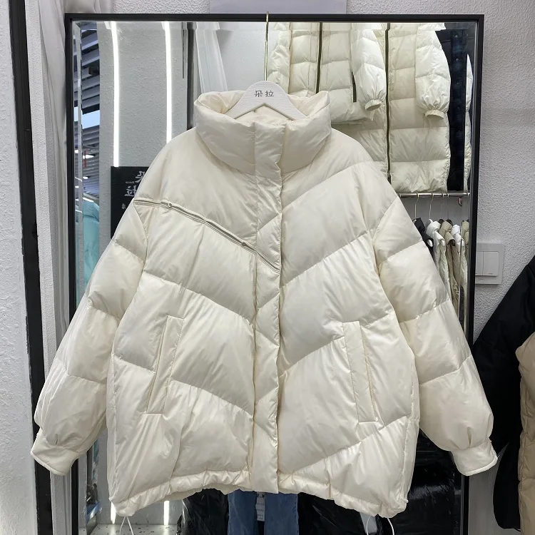 New Women Down Jacket Casual Style Autumn Winter Coats And Parkas Female Outwear