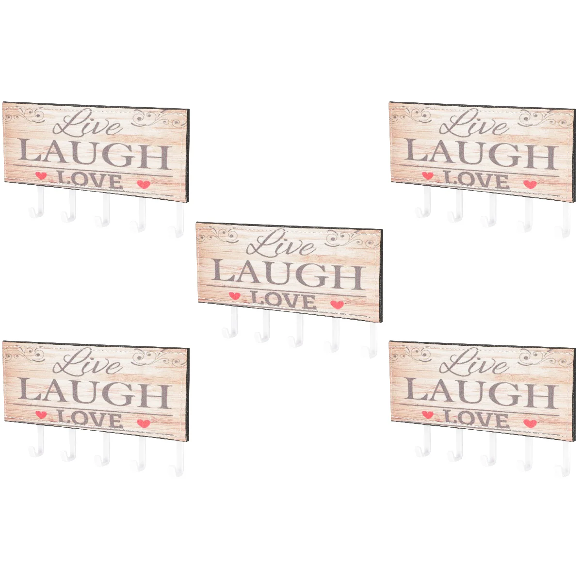 

5 шт., настенный держатель для ключей