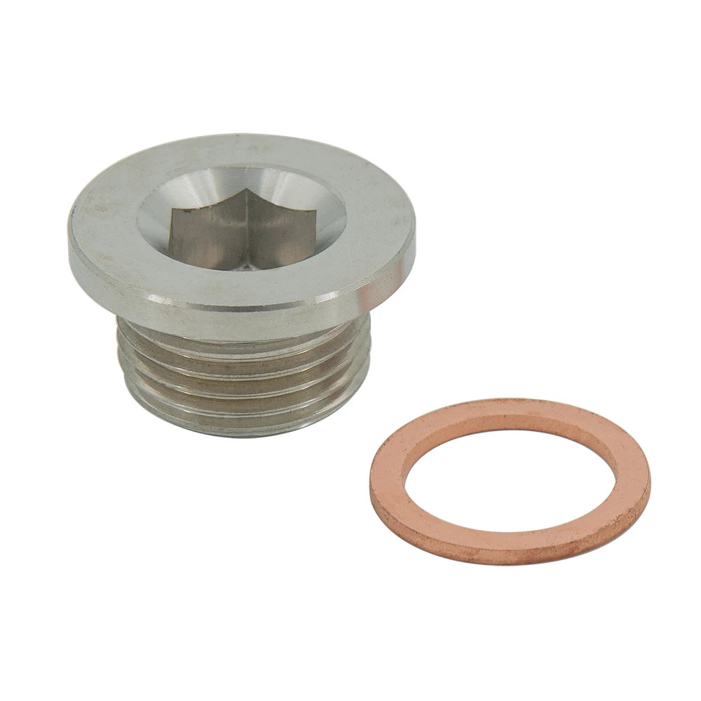 

Универсальный адаптер датчика кислорода O2, ступенчатая монтажная заглушка из нержавеющей стали, резьба M18x1,5 с медной шайбой для подходит для выхлопной системы