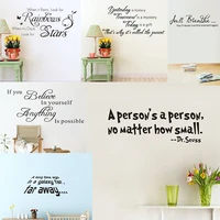 motivational phrases quotes sentences home vinyl wall sticker decor for school company office study room decoration wall decals