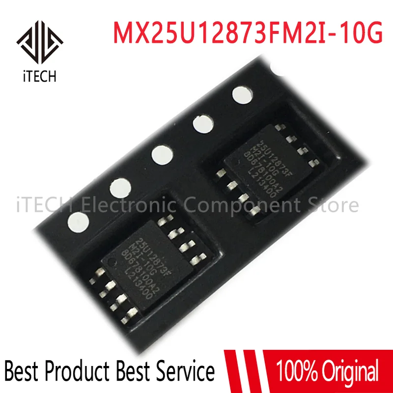 Флэш-память, микросхема MX25U12873FM2I MX25U12873F MX25U12873 25U12873F 25U12873 SOP-8
