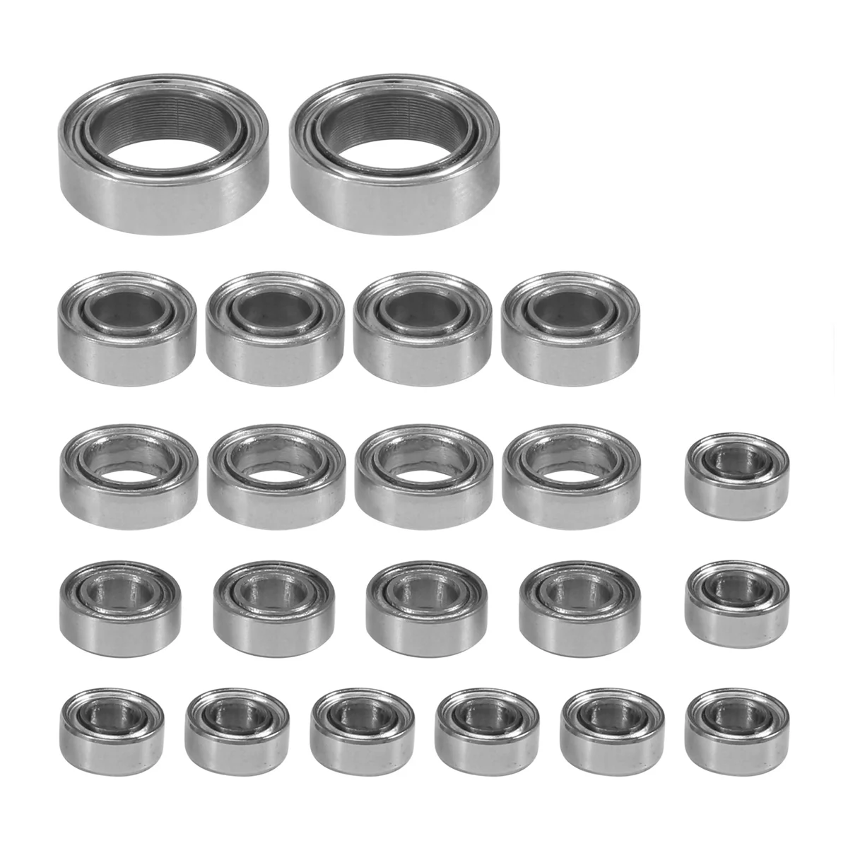 

22Pcs Steel Kit 9745 for TRX4M TRX4-M 1/18 RC Crawler Car Upgrade Parts Accessories