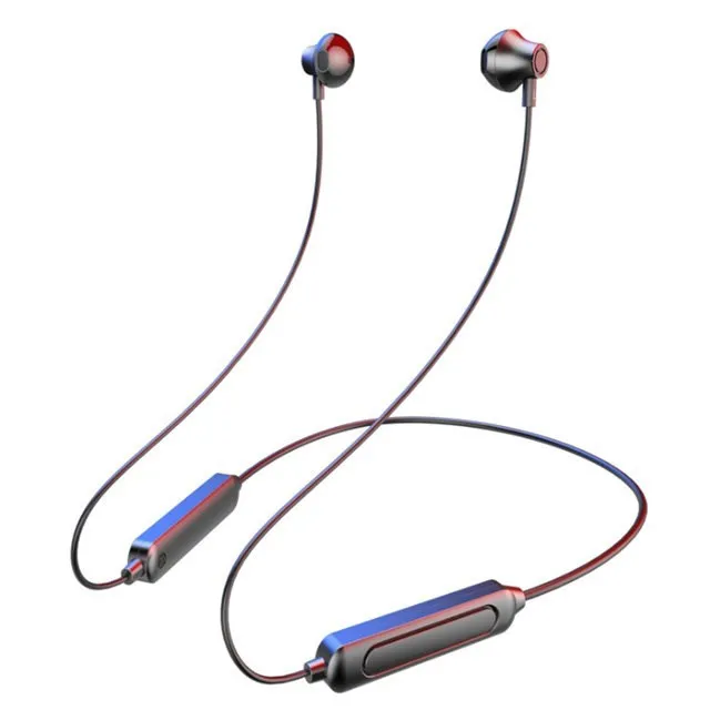 

Magnetic Wireless Bluetooth 5.0 Earphones Neckband Stereo Sports Headset Handsfree Earbuds Headphones With Mic For All Phones
