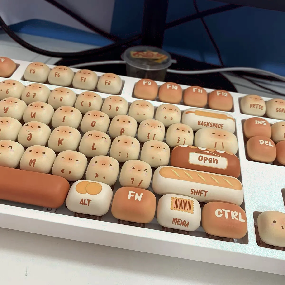 Клавиатура Mantou Paradise 138key Mog Cherry Profile Pbt горячая сублимация механическая клавиатура