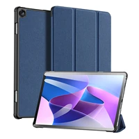 luxury tablet case for lenovo tab m10 3rd gen 10 inch dux ducis trifold stand protective cover auto sleepwake full protection