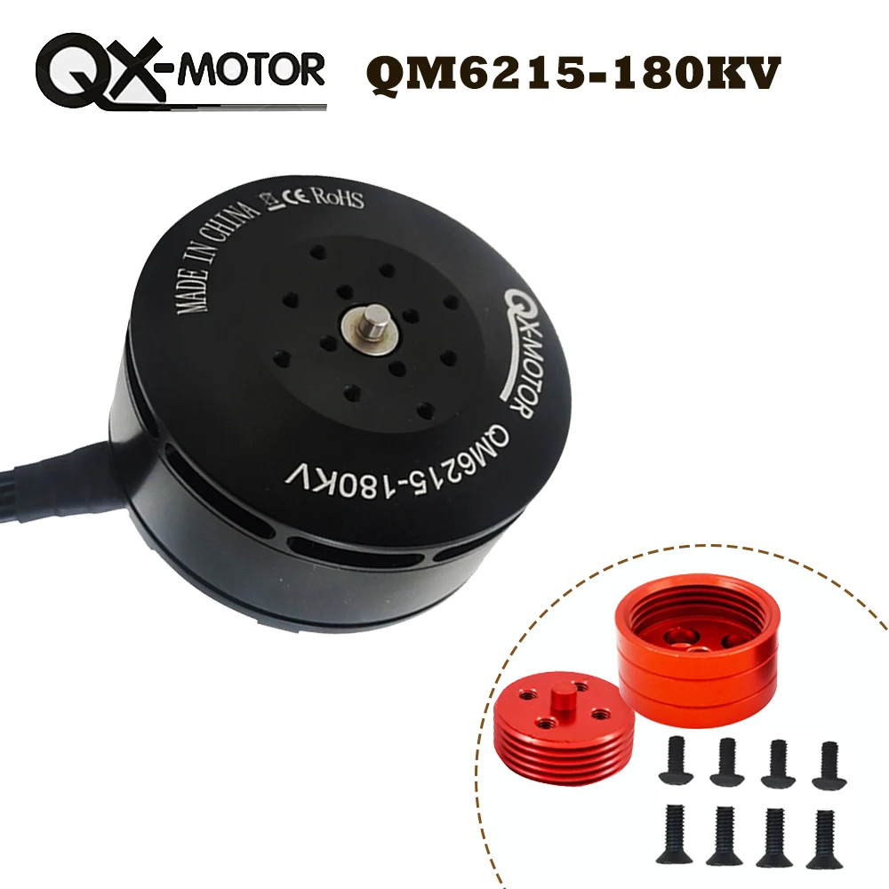 

QX-MOTOR 180KV brushless motor QM6215 CW/CCW For 10KG 10L EFT E610P Agricultural Drone Plant Protection UAV