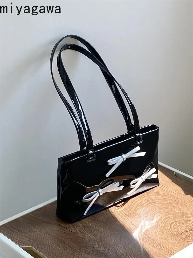 Miyagawa новая женская сумка с нишевым дизайном корейский бант милые крутые ручные