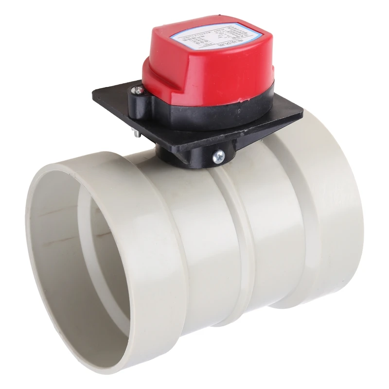 

Пластиковый Электрический демпфер 220 В, обратный клапан 110 мм, регулирующие клапаны объема воздуха для вентиляционной трубы