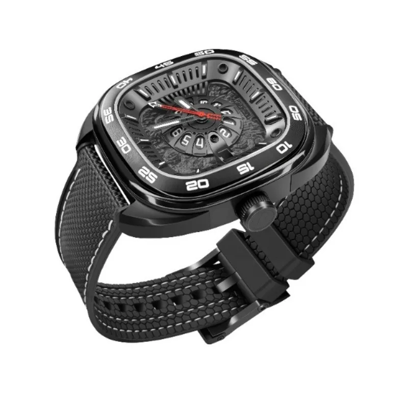 Фото Новые роскошные мужские механические часы POSAN PSW-008G, сапфировое стекло с антибликовым покрытием, титановый корпус, водонепроницаемость до 100 м. №1