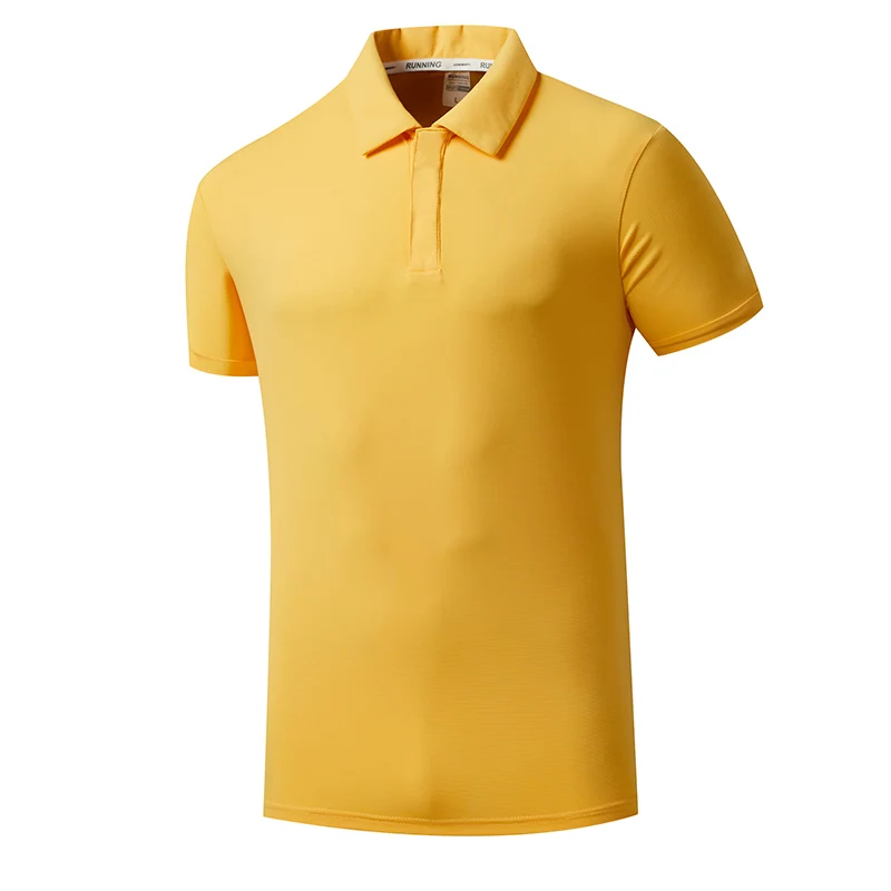 

2022Summer Ice Silk Nylon Super SmoothPoloShirt All-Match Fashion Fashion Short SleeveTT-shirt