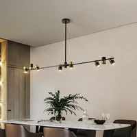 modern minimalist led dining room chandelier nordic style office living room lighting home bar lighting