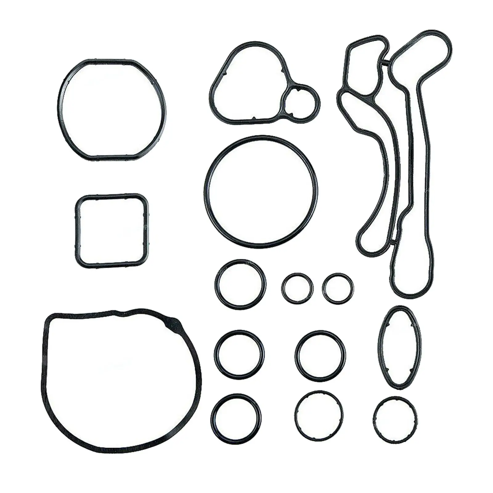 

Car Engine Oil Cooler Gasket Seals 55354071 55571687 Gasket Set for 5 / 55353321 55593191 55354068 55556547