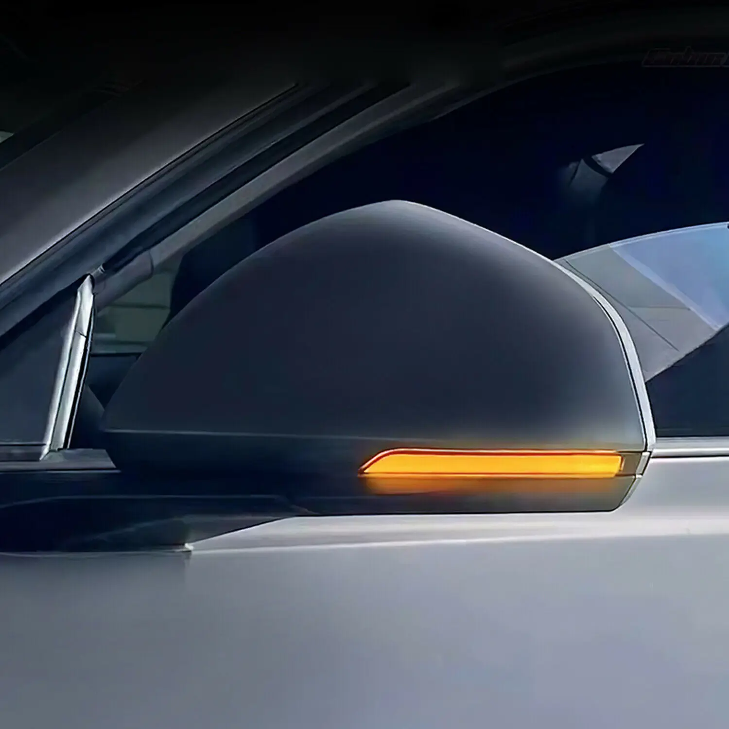 

LED Side Mirror Sequential Dynamic Turn Signal Light For Ford Mustang 2015-2021