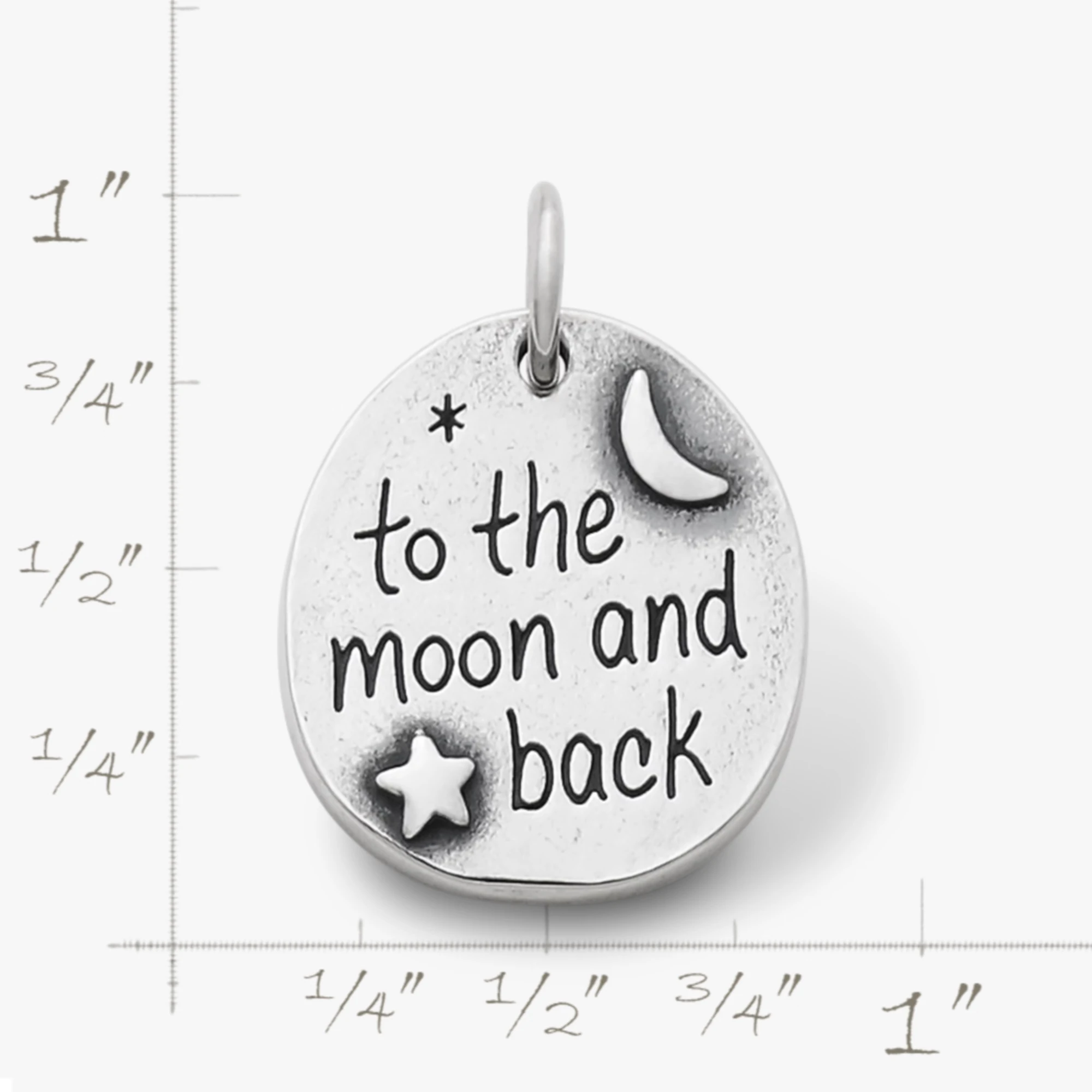 Фото Подвеска James Avery To the Moon and Back из серебра 925 пробы №1