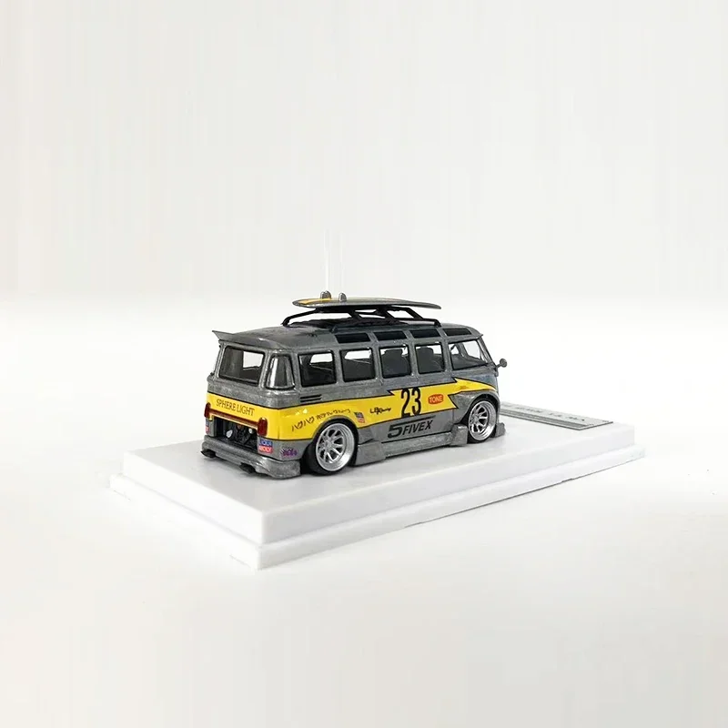 Игрушечная модель автомобиля LMLF 1:64 автобус T1 Kombi широкий корпус литый под