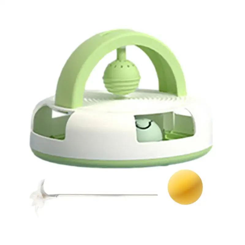 

Интерактивная игрушка для кошек с шариком внутри, игрушка для котят, качающаяся палочка С Кошачьей Мятой, шарик-колокольчик, интерактивные ...