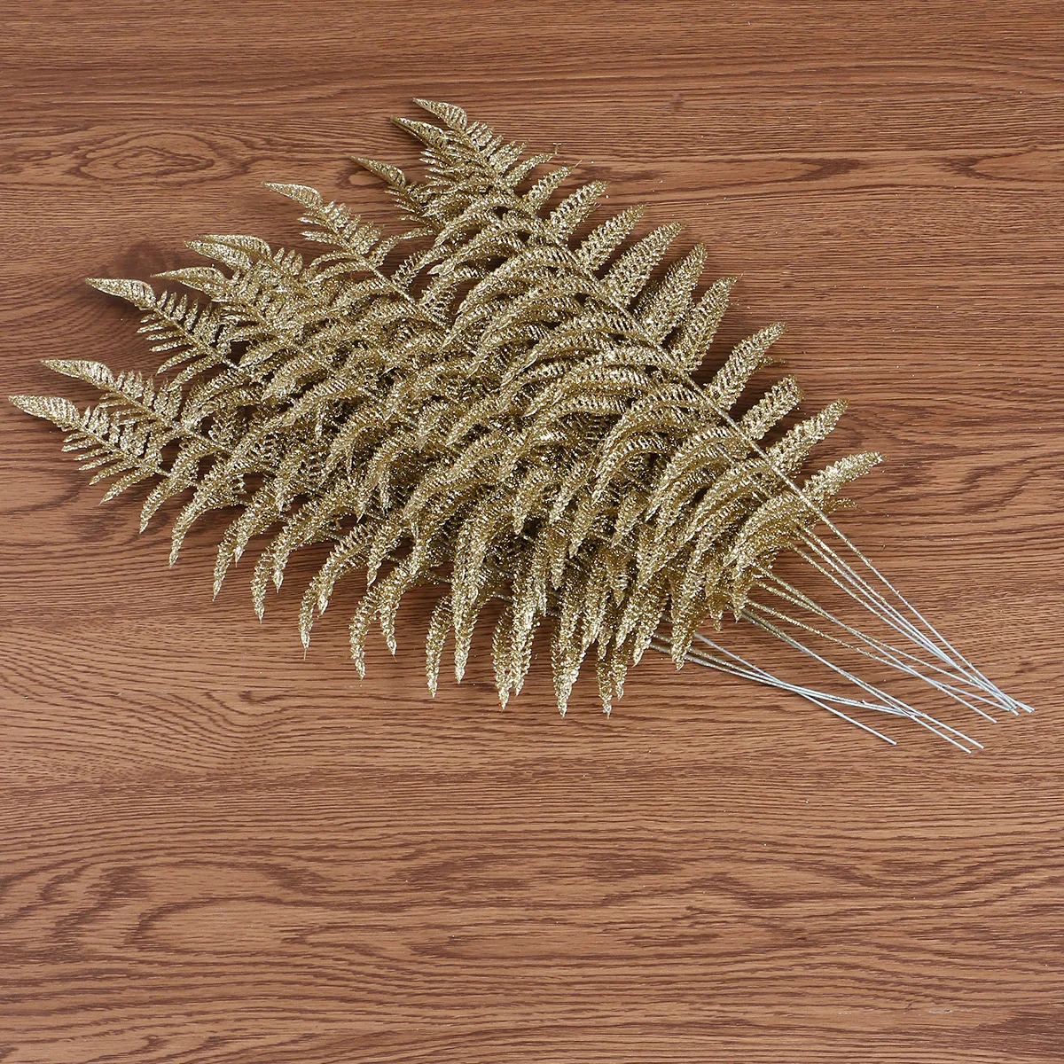 12 шт. блестящие листья рождественские выборки имитация персидских уличных