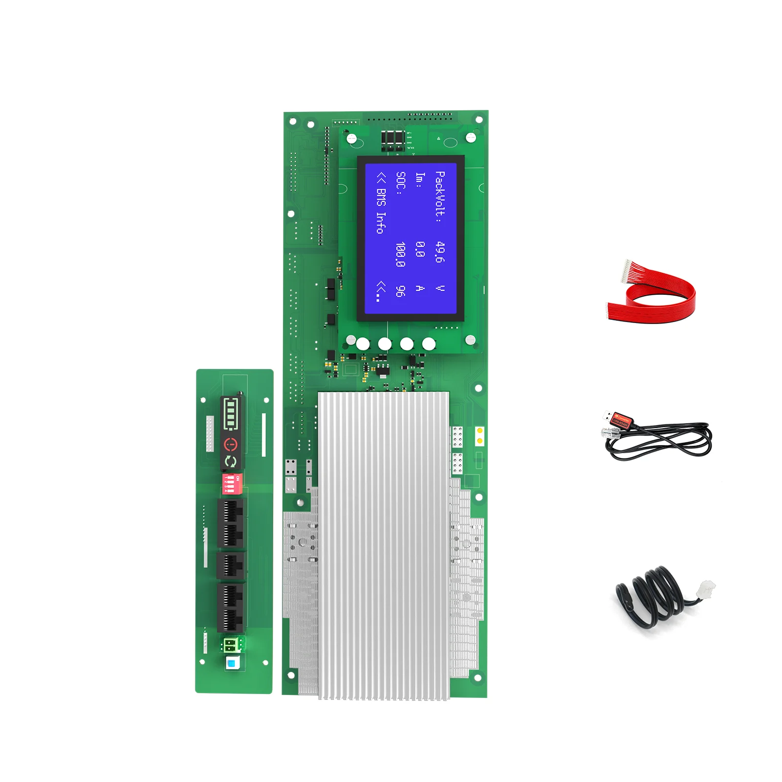 

Daly BMS Inverter BMS 8S 16S 100A 150A Bluetooth APP PC Smart BMS CANBUS RS485 Communicate with Inverter LiFePo4 RS232