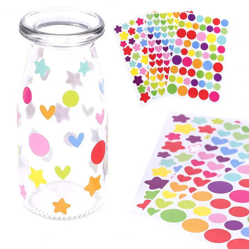 

6Pcs/Set High Quality Lovely Stickers Cartoon Soft Paper Stickers Toys Small Creative DIY Stickers DIY for Decoration