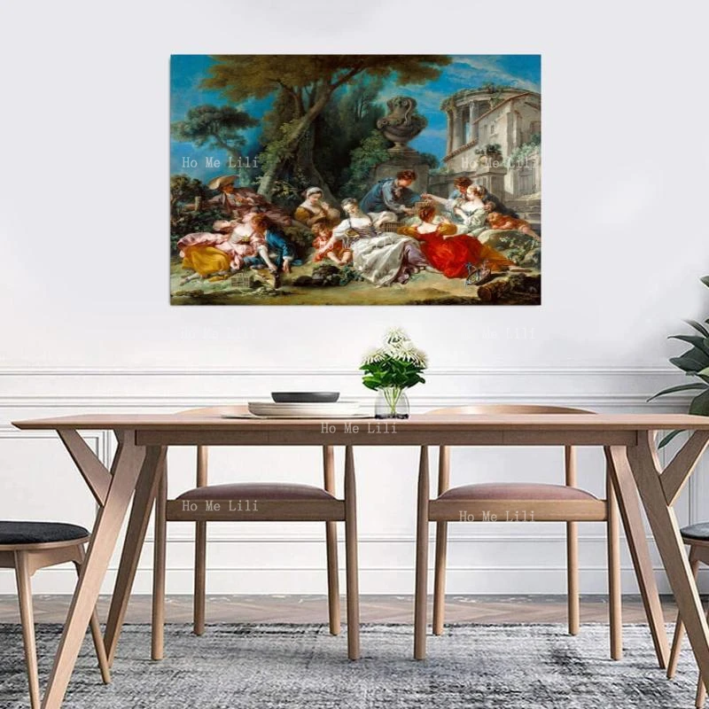 Изображение птичьего Ловца (1748) -художественная печать Giclee, Настенный декор