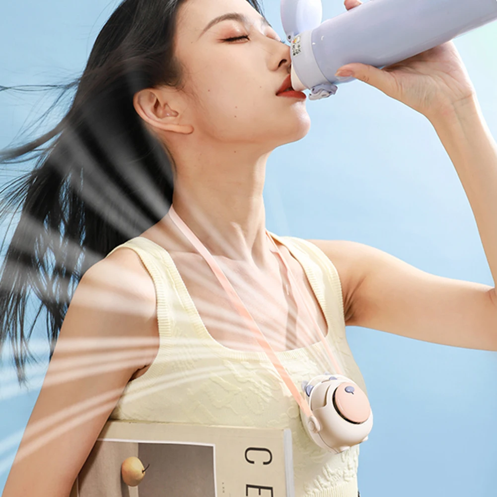 

Милый Электрический вентилятор 900 мАч, летние Охлаждающие вентиляторы с мультяшным роботом, 3-скоростной Регулируемый Перезаряжаемый для дома, улицы, путешествий