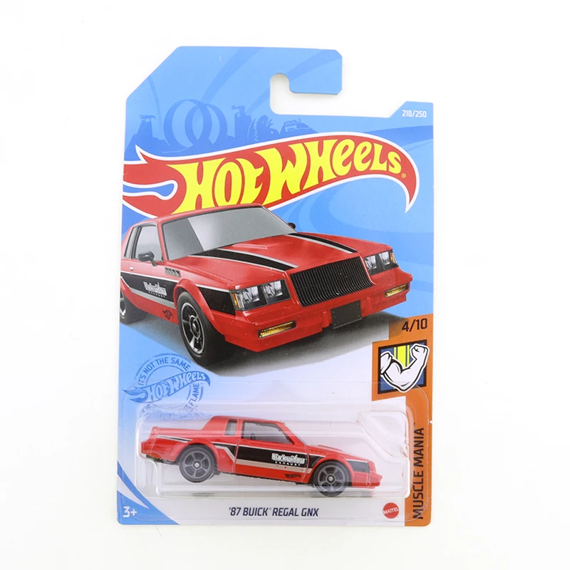 

2021-218 Hot Wheels 87 BUICK REGAL GNX Mini Coupe 1/64 металлическая литая модель автомобиля, детские игрушки в подарок