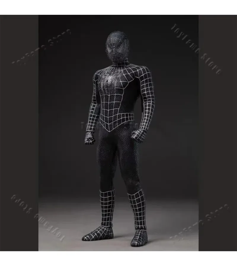 Фото [красный цвет отсутствует в наличии] Аниме-фигурка WELIKE TOYS Человек-паук Симбиот Красно-черная версия WLT04 WLT05 Оригинальная модель в наличии Подарки №5