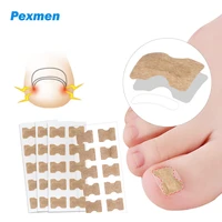 pexmen 10pcs ingrown toenail correction sticker foot care kit ingrown toenail corrector foot care pedicure tool toe nail pads