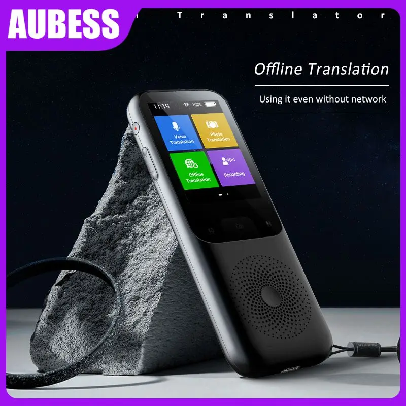 

Voice Recording Text Intelligent Voice Translation Portable Audio Text Translation Equipment Offline Translator Business Travel