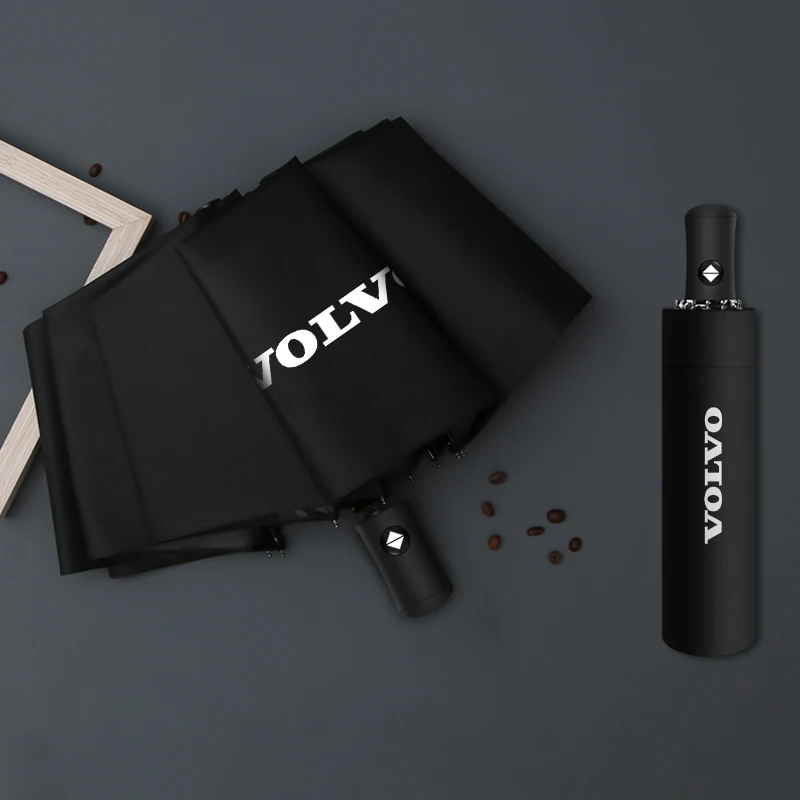 

Автомобильный складной зонт с логотипом, анти-УФ-зонтик для Volvo XC90 V90 V60 XC60 V40 S80 S60 S90 C40 XC40 V70 XC70 C30 C70 EX90