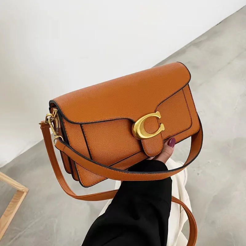 Small Mass Texture Retro Small Bag New Bag Female Bag Crossbody Bag Advanced Fashion Small Square Bag