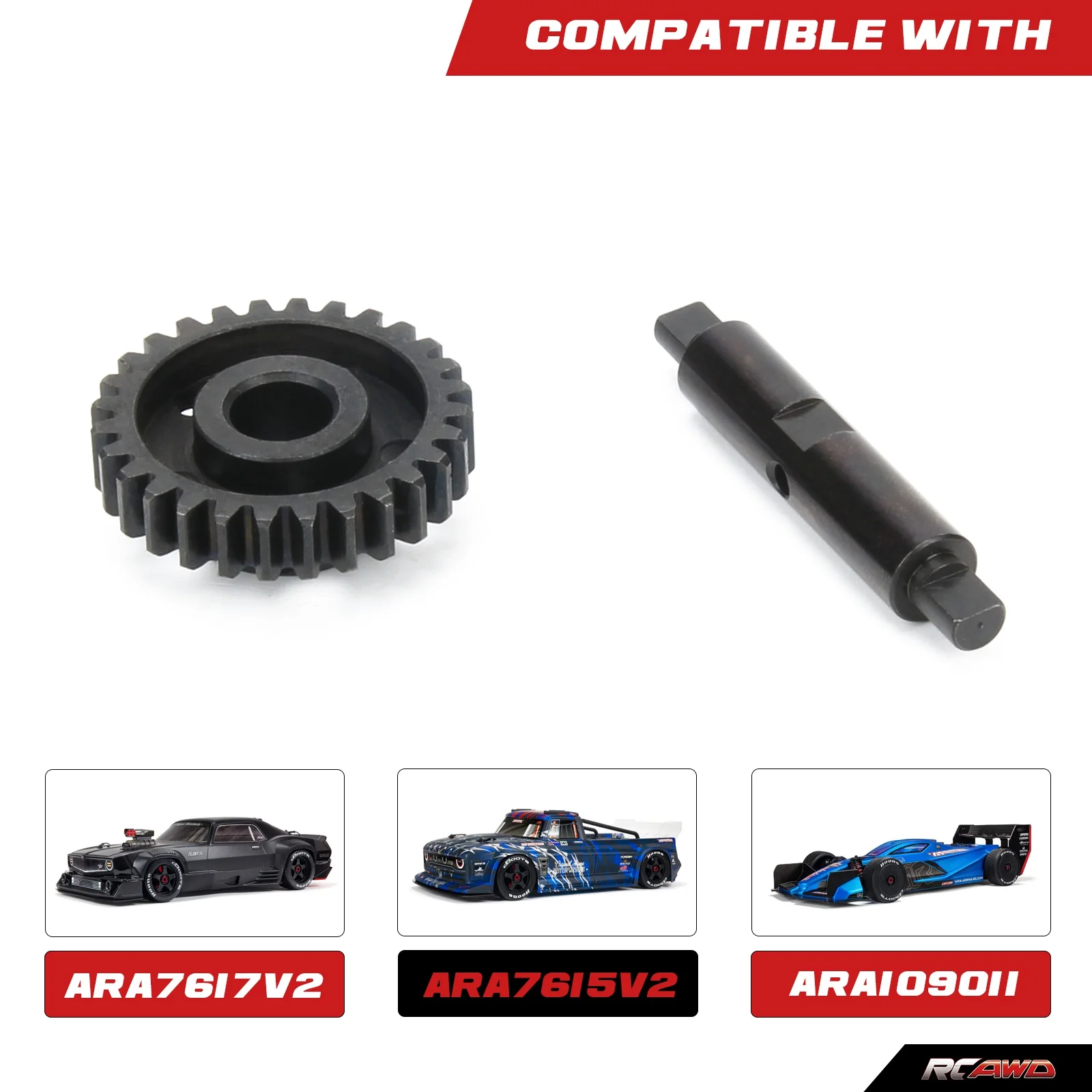 Сталь № 45, зубцы 28T, модель 1, редуктор для катушки веса (с отверстием 8 мм) + вал для катушки для Arrma 1/7, детали без ограничений по случаю нарушения Сталь № 45, зубцы 28T, модель 1, редуктор для катушки веса (с отверстием 8 мм) + вал для катушки для Arrma 1/7, детали без ограничений по случаю нарушения